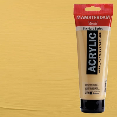 Akrylová farba Talens Amsterdam, 250 ml - 223, naples yellow deep