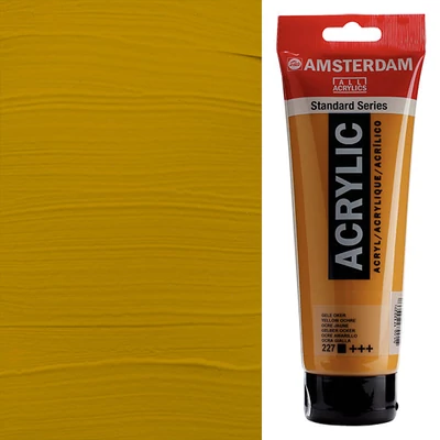 Akrylová farba Talens Amsterdam, 250 ml - 227, yellow ochre