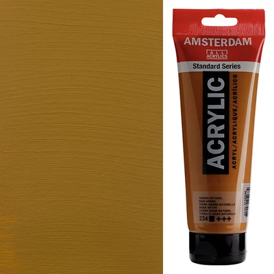 Akrylová farba Talens Amsterdam, 250 ml - 234, raw sienna