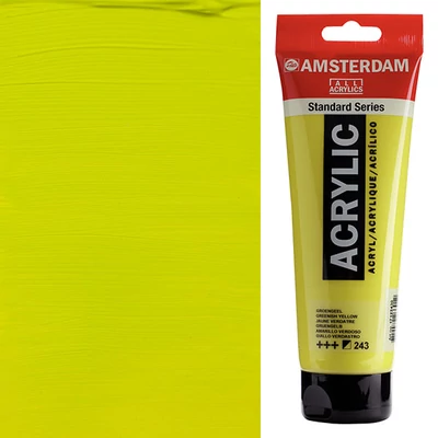 Akrylová farba Talens Amsterdam, 250 ml - 243, greenish yellow