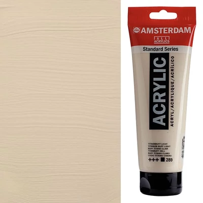 Akrylová farba Talens Amsterdam, 250 ml - 289, titanium buff light