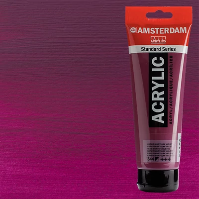 Akrylová farba Talens Amsterdam, 250 ml - 344, caput mortuum violet