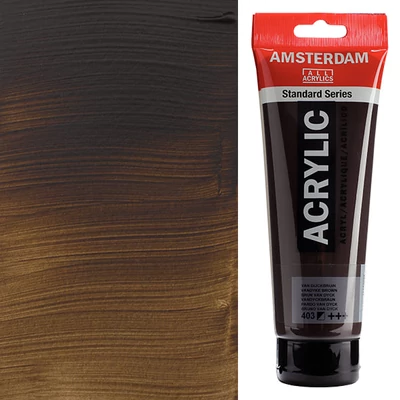 Akrylová farba Talens Amsterdam, 250 ml - 403, vandyke brown
