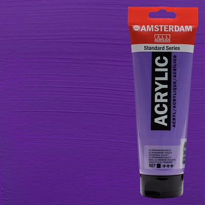 Akrylová farba Talens Amsterdam, 250 ml - 507, ultramarine violet