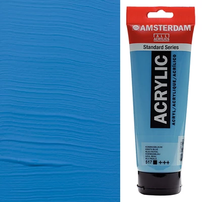 Akrylová farba Talens Amsterdam, 250 ml - 517, king's blue