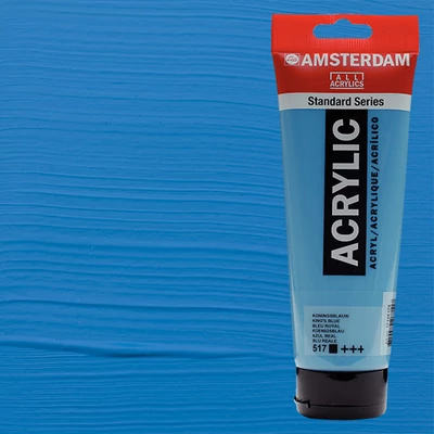 Akrylová farba Talens Amsterdam, 250 ml - 517, king's blue