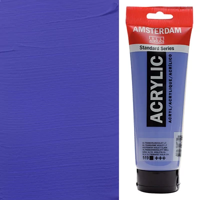 Akrylová farba Talens Amsterdam, 250 ml - 519, ultramarine violet light