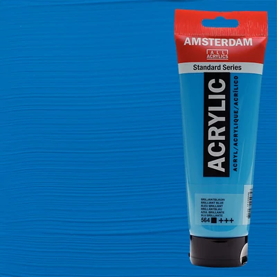 Akrylová farba Talens Amsterdam, 250 ml - 564, brilliant blue