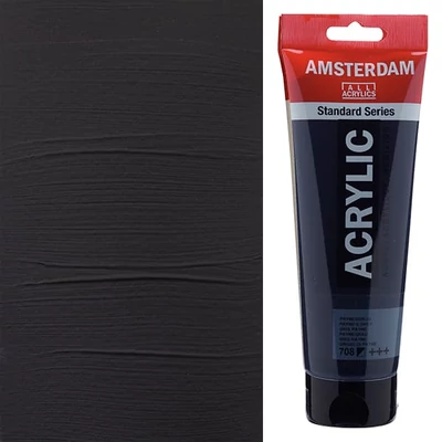 Akrylová farba Talens Amsterdam, 250 ml - 708, Payne's grey