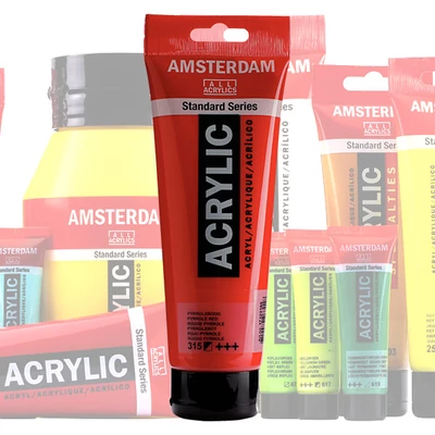 Akrylová farba Talens Amsterdam, 250 ml - vo viacerých farbách