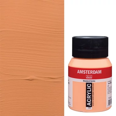Akrylová farba Talens Amsterdam, 500 ml - 224, naples yellow red