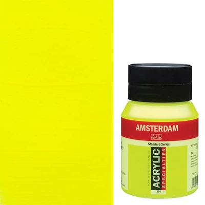 Akrylová farba Talens Amsterdam, 500 ml - 256, reflex yellow