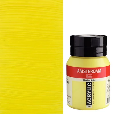 Akrylová farba Talens Amsterdam, 500 ml - 267, azo yellow lemon