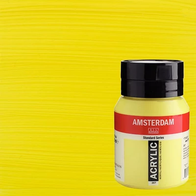 Akrylová farba Talens Amsterdam, 500 ml - 267, azo yellow lemon