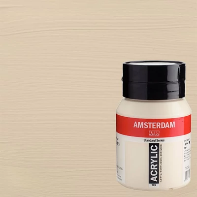 Akrylová farba Talens Amsterdam, 500 ml - 289, titanium buff light