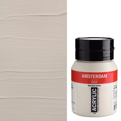 Akrylová farba Talens Amsterdam, 500 ml - 290, titanium buff  deep