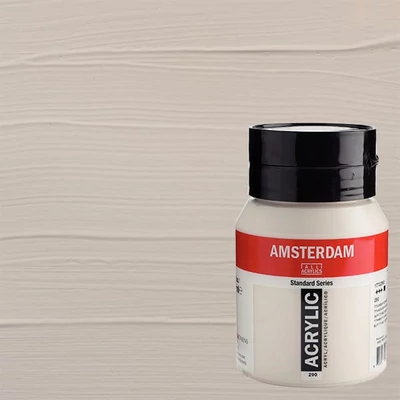 Akrylová farba Talens Amsterdam, 500 ml - 290, titanium buff  deep