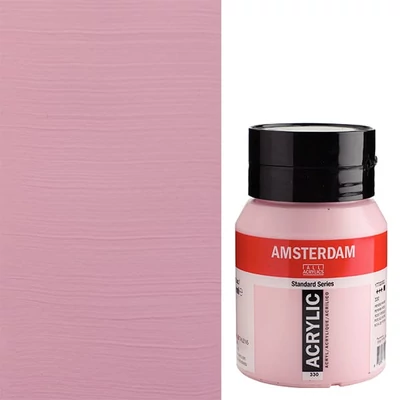 Akrylová farba Talens Amsterdam, 500 ml - 330, persian rose