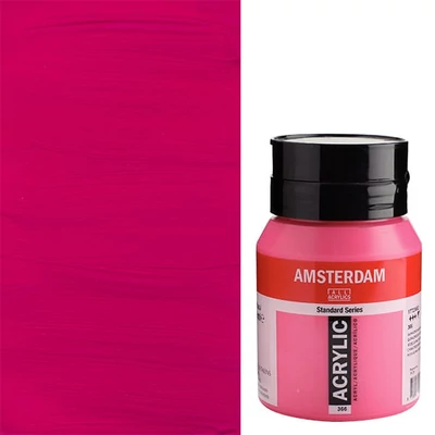 Akrylová farba Talens Amsterdam, 500 ml - 366, quinacridone rose