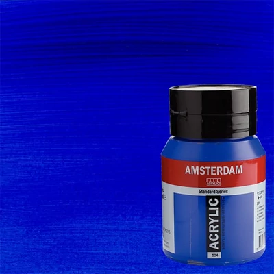 Akrylová farba Talens Amsterdam, 500 ml - 504, ultramarine