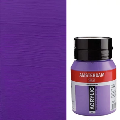Akrylová farba Talens Amsterdam, 500 ml - 507, ultramarine violet