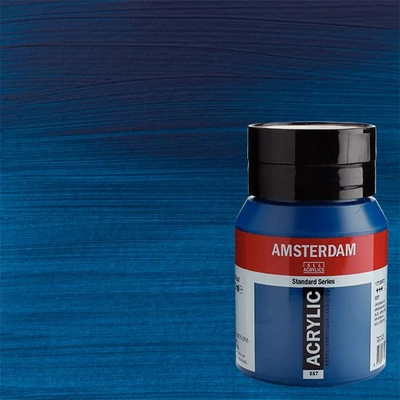 Akrylová farba Talens Amsterdam, 500 ml - 557, green blue