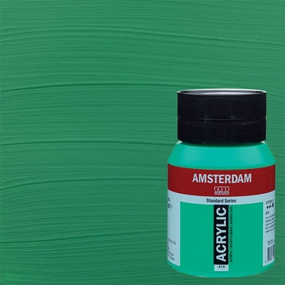Akrylová farba Talens Amsterdam, 500 ml - 615, emerald green