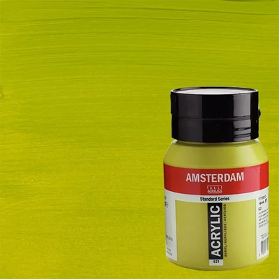Akrylová farba Talens Amsterdam, 500 ml - 621, olive green light