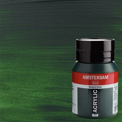 Akrylová farba Talens Amsterdam, 500 ml - 623, sap green