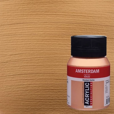 Akrylová farba Talens Amsterdam, 500 ml - 811, bronze