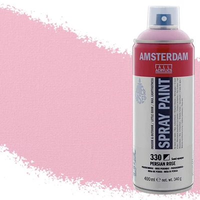 Akrylová farba v spreji na vodnej báze Talens Amsterdam, 400 ml - 330, persian rose