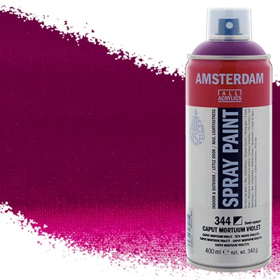 Akrylová farba v spreji na vodnej báze Talens Amsterdam, 400 ml - 344, caput mortuum violet