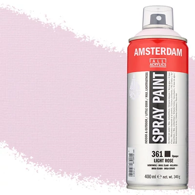 Akrylová farba v spreji na vodnej báze Talens Amsterdam, 400 ml - 361, light rose