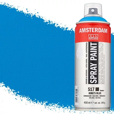 Akrylová farba v spreji na vodnej báze Talens Amsterdam, 400 ml - 517, king's blue