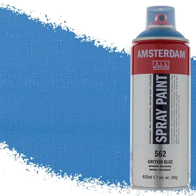 Akrylová farba v spreji na vodnej báze Talens Amsterdam, 400 ml - 562, greyish blue