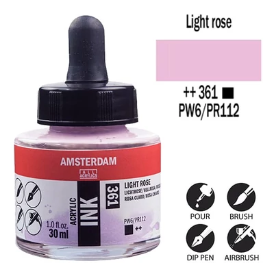 Akrylová farba Talens Amsterdam, 30 ml - 361, light rose