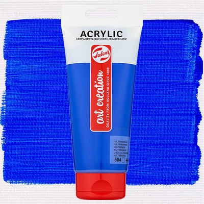 Akrylová farba Talens Art Creation, 200 ml - 504, Ultramarine