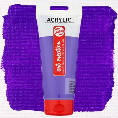 Akrylová farba Talens Art Creation, 200 ml - 568, Permanent blue violet