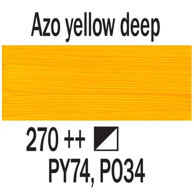 Akrylová farba Talens Art Creation, 200 ml - 270, Azo yellow deep