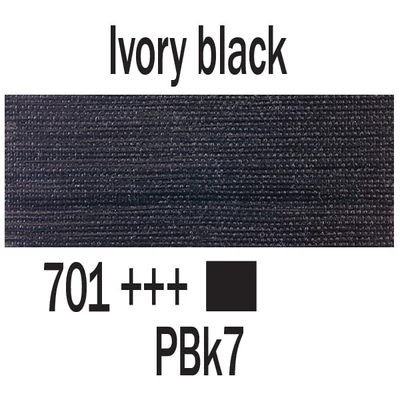 Akrylová farba Talens Art Creation, 200 ml - 701, Ivory black