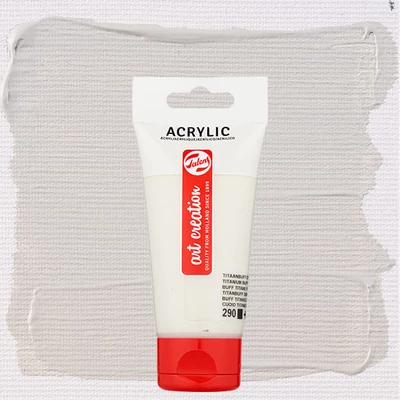 Akrylová farba Talens Art Creation, 75 ml - 290, Titanium Buff deep