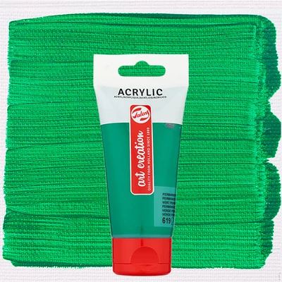 Akrylová farba Talens Art Creation, 75 ml - 619, Permanent green deep