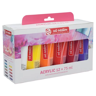 Sada akrylových farieb Talens Art Creation - 12x75 ml