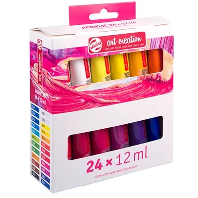 Sada akrylových farieb Talens Art Creation - 24x12 ml