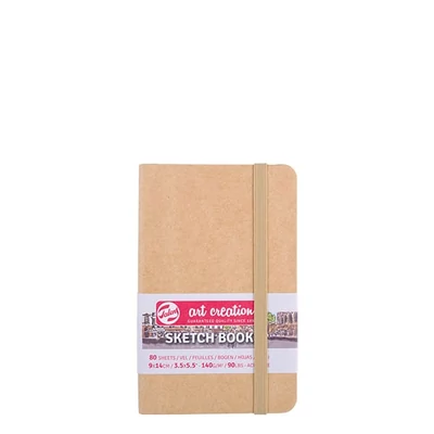 Náčrtník a skicár Talens Art Creation Sketch Book kresba a skicár, 140 g, 80 listov - 9x14 cm, natronový papier
