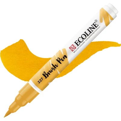 Akvarelový popisovač Talens Ecoline Brush Pen - 227, yellow ochre