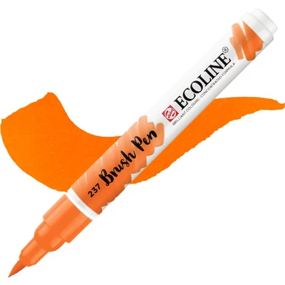 Akvarelový popisovač Talens Ecoline Brush Pen - 237, deep orange