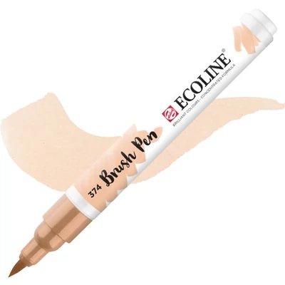 Akvarelový popisovač Talens Ecoline Brush Pen - 374, pink beige