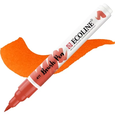 Akvarelový popisovač Talens Ecoline Brush Pen - 411, burnt sienna