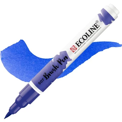 Akvarelový popisovač Talens Ecoline Brush Pen - 507, ultramarine violet